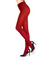 Rajstopy kryjące z mikrofibry czerwone Marita 60 den