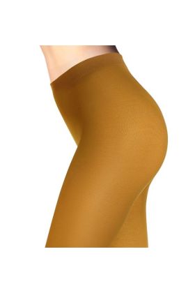 Rajstopy kryjące z mikrofibry musztarda Marita 60 den