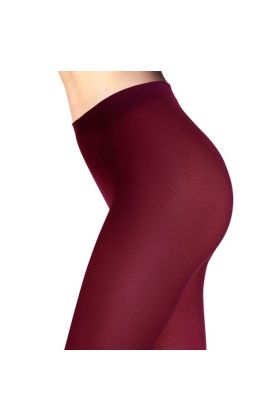 Rajstopy kryjące z mikrofibry burgund Marita 60 den