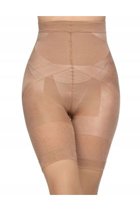 Majtki modelujące wyszczuplające cieliste beżowe Body Slim Sofii 140 den