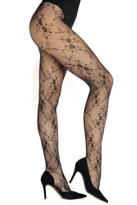 Rajstopy koronkowe Lisa