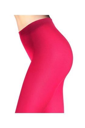 Rajstopy kryjące z mikrofibry różowe fuksja Marita 60 den